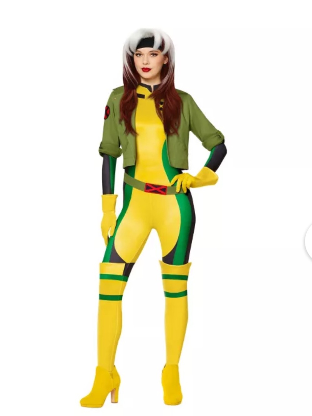 Spirit Halloween Rogue X-men 97 costume cosplay Size Small